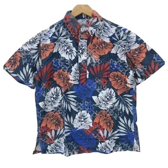 Chubbies Men's Medium Short Sleeve Button Up Shirt Hawaiian Nutter NWOT - Picture 1 of 4